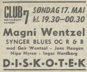 Aftenposten 051670 Club 7